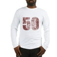 thumbnail image 1 of CafePress - 50Th Birthday Red Grunge Long Sleeve T Shirt - Unisex Cotton Long Sleeve T-Shirt, 1 of 1