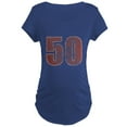 thumbnail image 1 of CafePress - 50Th Birthday Red Grunge Maternity Dark T Shirt - Maternity Dark T-Shirt, 1 of 3
