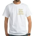 thumbnail image 1 of CafePress - 50Th Wedding Anniversary Gold Retro Typography Men's Value T Shirt - Men's White Classic Cotton T-Shirts, 1 of 4