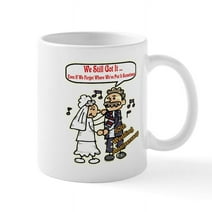 CafePress - 50Th Wedding Anniversary Mug - 11 oz Ceramic Mug - Novelty Coffee Tea Cup