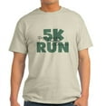thumbnail image 1 of CafePress - 5K Run Teal Green Light T Shirt - Light T-Shirt - CP, 1 of 4
