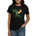 thumbnail image 1 of CafePress - 60 & Fabulous Birthday Women's Dark T Shirt - Women's Traditional Fit Dark T-Shirt, 1 of 4