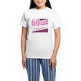 thumbnail image 1 of CafePress - 60 & Fabulous Women's Light Pajamas - Women's Short Sleeve Print T-Shirt and Pants Light Cotton Pajama Set, 1 of 7