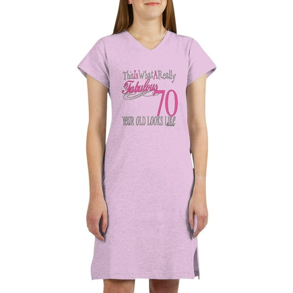 CafePress - 70Th Birthday Fabulous - Women's Nightshirt