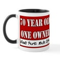 thumbnail image 1 of CafePress - 70Th Birthday Mug - 11 oz Ceramic Mug - Novelty Coffee Tea Cup, 1 of 3