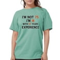 thumbnail image 1 of CafePress - 75 Year Old Designs T Shirt - Womens Comfort Colors® Shirt, 1 of 1
