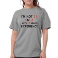 thumbnail image 1 of CafePress - 75 Year Old Designs T Shirt - Womens Comfort Colors® Shirt, 1 of 1