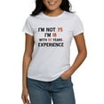 thumbnail image 1 of CafePress - 75 Year Old Designs Women's T Shirt - Women's Classic T-Shirt, 1 of 4