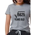 thumbnail image 1 of CafePress - 75 Years Old Square Root T Shirt - Womens Tri-blend T-Shirt, 1 of 1