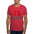 thumbnail image 1 of CafePress - 75Th Birthday Gag Gift Dark T Shirt - Men's Classic Graphic Cotton T-Shirt, 1 of 4