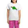 thumbnail image 1 of CafePress - 7Th Shamrock Women's Light Pajamas - Women's Short Sleeve Print T-Shirt and Pants Light Cotton Pajama Set, 1 of 7