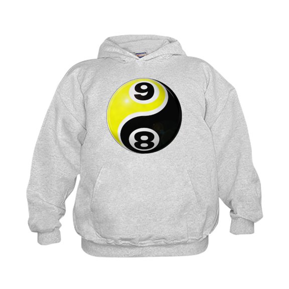 CafePress - 8 Ball 9 Ball Yin Yang - Kids Hooded Sweatshirt, Classic Hoodie
