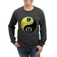 thumbnail image 1 of CafePress - 8 Ball 9 Ball Yin Yang Long Sleeve Dark T Shirt - Long Sleeve Dark T-Shirt, 1 of 4