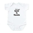 thumbnail image 1 of CafePress - 8Hrs Bottle To Throttle Infant Bodysuit - Baby Light Bodysuit, Size Newborn - 24 Months, 1 of 4