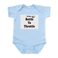 thumbnail image 1 of CafePress - 8Hrs Bottle To Throttle Infant Bodysuit - Baby Light Bodysuit, Size Newborn - 24 Months, 1 of 4