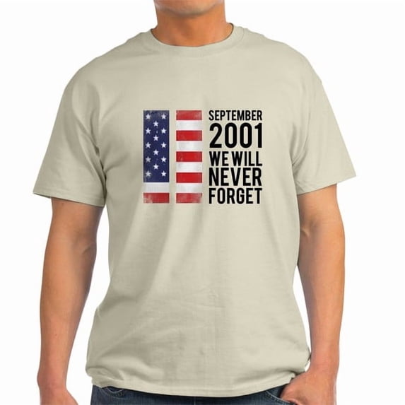 CafePress - 9 11 Remembering White T Shirt - Men's Classic Cotton T-Shirts