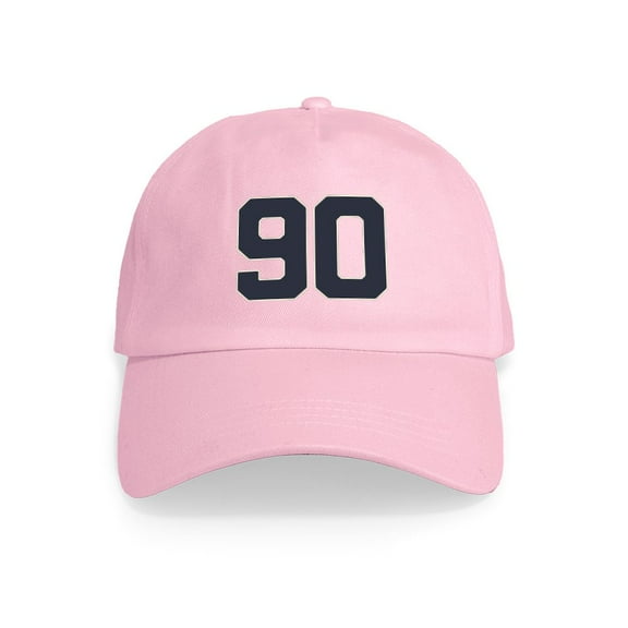 CafePress - 90 90Th Birthday 90 Years Old Cap - Adjustable 100% Brushed Unisex Casual Cotton Baseball Cap, Beige, 1