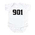 thumbnail image 1 of CafePress - 901 Memphis Area Code Body Suit - Baby Light Bodysuit, Size Newborn - 24 Months, 1 of 4