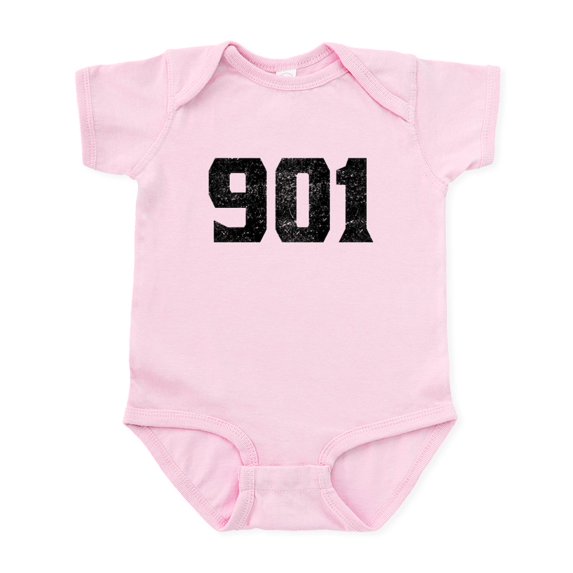 CafePress - 901 Memphis Area Code Body Suit - Baby Light Bodysuit, Size Newborn - 24 Months