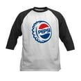 thumbnail image 1 of CafePress - 90S Pepsi Kids Baseball T Shirt - Kids Cotton Baseball Jersey, 3/4 Sleeve Shirt, 1 of 4