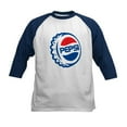 thumbnail image 1 of CafePress - 90S Pepsi Kids Baseball T Shirt - Kids Cotton Baseball Jersey, 3/4 Sleeve Shirt, 1 of 4