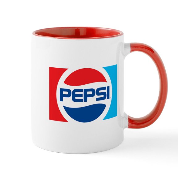 CafePress - 90S Pepsi Logo - 11 oz Ceramic Mug - Novelty Coffee Tea Cup