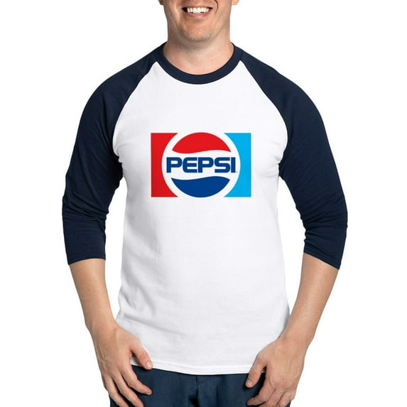 CafePress - 90S Pepsi Logo - Cotton Baseball Jersey, 3/4 Raglan Sleeve Shirt