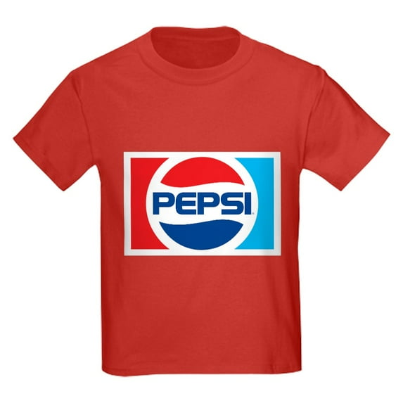 CafePress - 90S Pepsi Logo Kids T Shirt - Dark T-Shirt Kids XS-XL