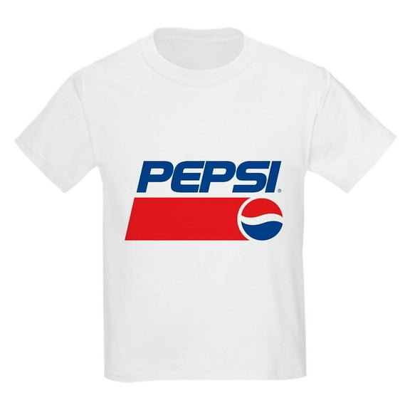 CafePress - 90S Pepsi Logo Kids T Shirt - Light Classic Kids Graphic, Short Sleeve T-Shirt, Sizes XS-XL