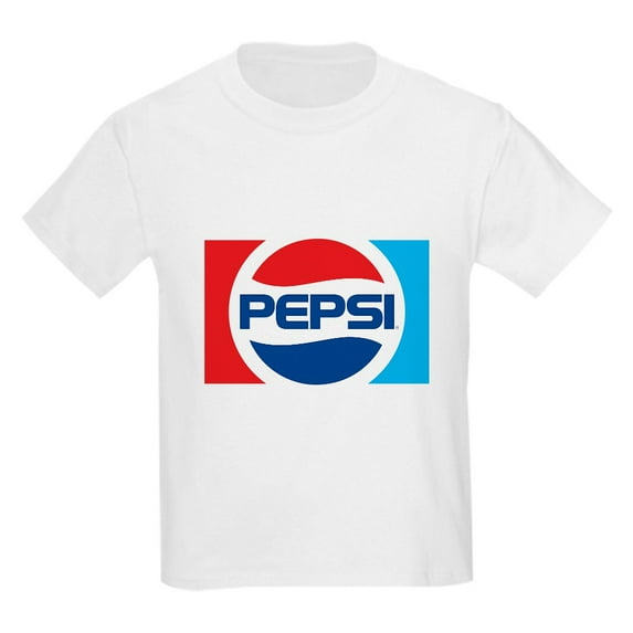 CafePress - 90S Pepsi Logo Kids T Shirt - Light Classic Kids Graphic, Short Sleeve T-Shirt, Sizes XS-XL