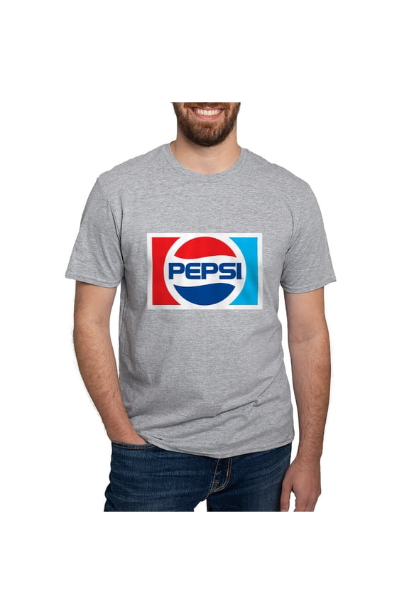 - 90S Pepsi Logo Men's Classic T Shirt - Fitted T-Shirt, Vintage Fit Soft Cotton Tee
