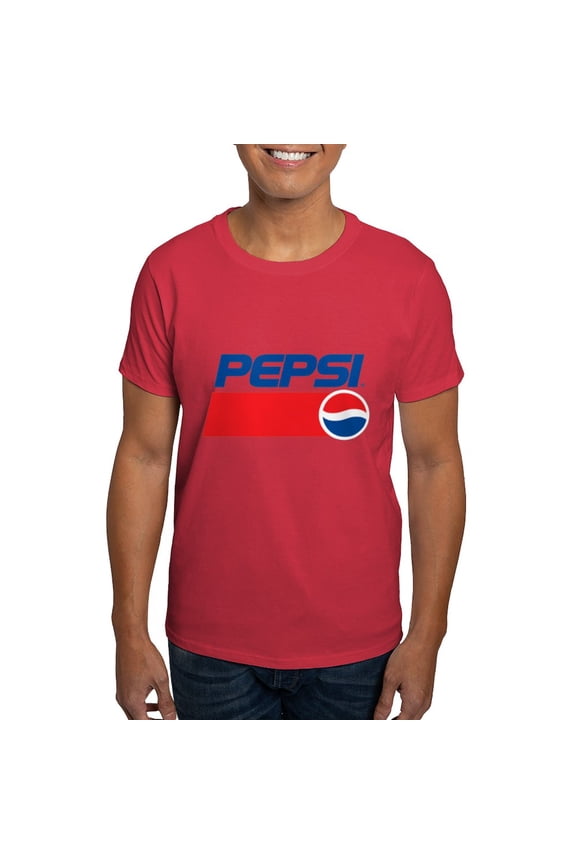 - 90S Pepsi Logo Men's Value T Shirt - Men's Classic Graphic Cotton T-Shirt