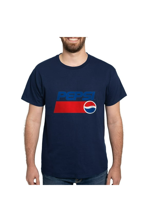 - 90S Pepsi Logo Men's Value T Shirt - Men's Classic Graphic Cotton T-Shirt
