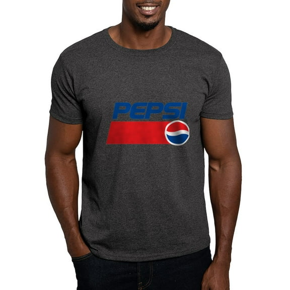 CafePress - 90S Pepsi Logo Men's Value T Shirt - Men's Classic Graphic Cotton T-Shirt