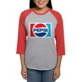 thumbnail image 1 of CafePress - 90S Pepsi Logo Women's Baseball T Shirt - Womens Baseball Tee, 1 of 4