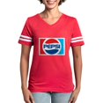 thumbnail image 1 of CafePress - 90S Pepsi Logo Women's Football T Shirt - Womens Football Shirt, 1 of 4