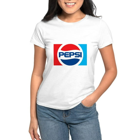 CafePress - 90S Pepsi Logo Women's Value T Shirt - Women's Classic T-Shirt