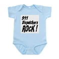 thumbnail image 1 of CafePress - 911 Dispatchers Rock ! Infant Bodysuit - Baby Light Bodysuit, Size Newborn - 24 Months, 1 of 4