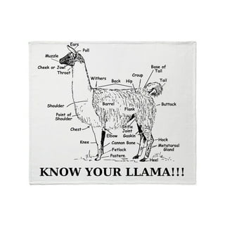 Llama Blanket