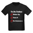 thumbnail image 1 of CafePress - 9Th Birthday Checklist T Shirt - Dark T-Shirt Kids XS-XL, 1 of 4