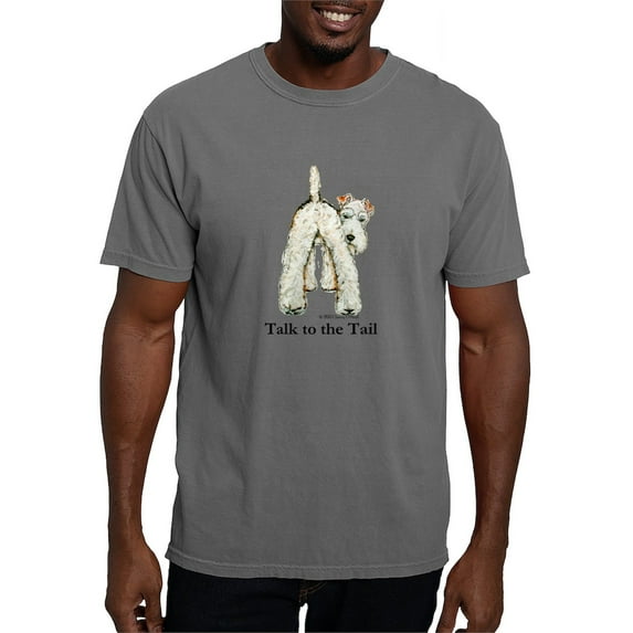 CafePress - A Cafe Press 2011 New... Talk To The Tail 1 New.P - Mens Comfort Colors Shirt
