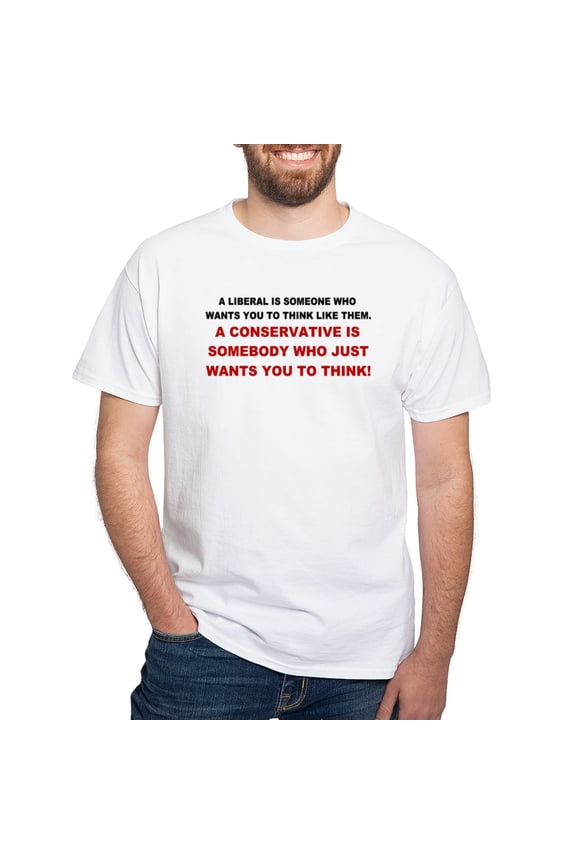 - A Conservative White T Shirt - Men's White Classic Cotton T-Shirts