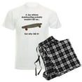 thumbnail image 1 of CafePress - A Day Without Skateboarding Pajamas - Men's Light Loose Fit Cotton Pajama Set, 1 of 7
