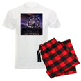 thumbnail image 1 of CafePress - A Fairy And A Dark Wolf Pajamas - Men's Light Loose Fit Cotton Pajama Set, 1 of 7