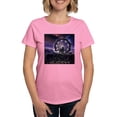thumbnail image 1 of CafePress - A Fairy And A Dark Wolf T Shirt - Women's Traditional Fit Dark T-Shirt, 1 of 4