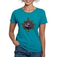 thumbnail image 1 of CafePress - A Fairy And A Dark Wolf T Shirt - Womens Tri-blend T-Shirt, 1 of 4