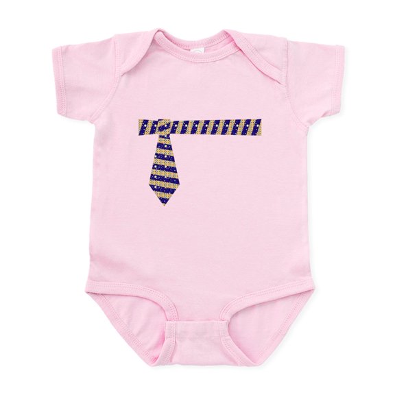 CafePress - A Father's Day Tie Body Suit - Baby Light Bodysuit, Size Newborn - 24 Months