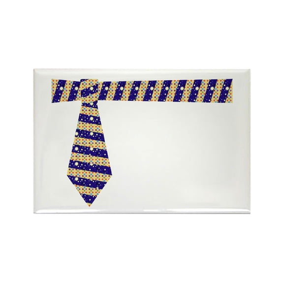 CafePress - A Father's Day Tie Magnets - Rectangle Magnet, 2"x3" Refrigerator Magnet