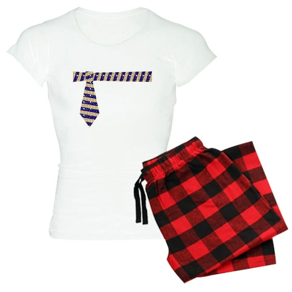 CafePress - A Father's Day Tie Pajamas - Women's Light Pajamas