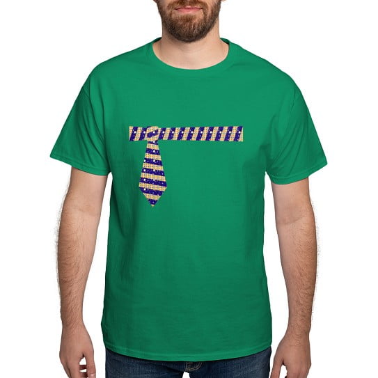 CafePress - A Father's Day Tie T Shirt - Men's Classic Cotton T-Shirts